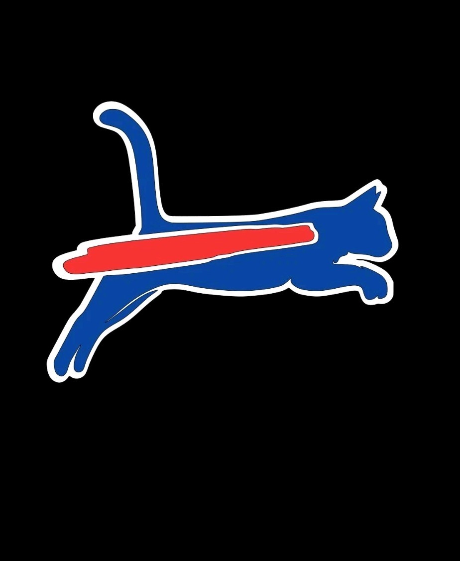 Cute Leaping Cat Custom Vinyl Sticker 5×4 Inches!