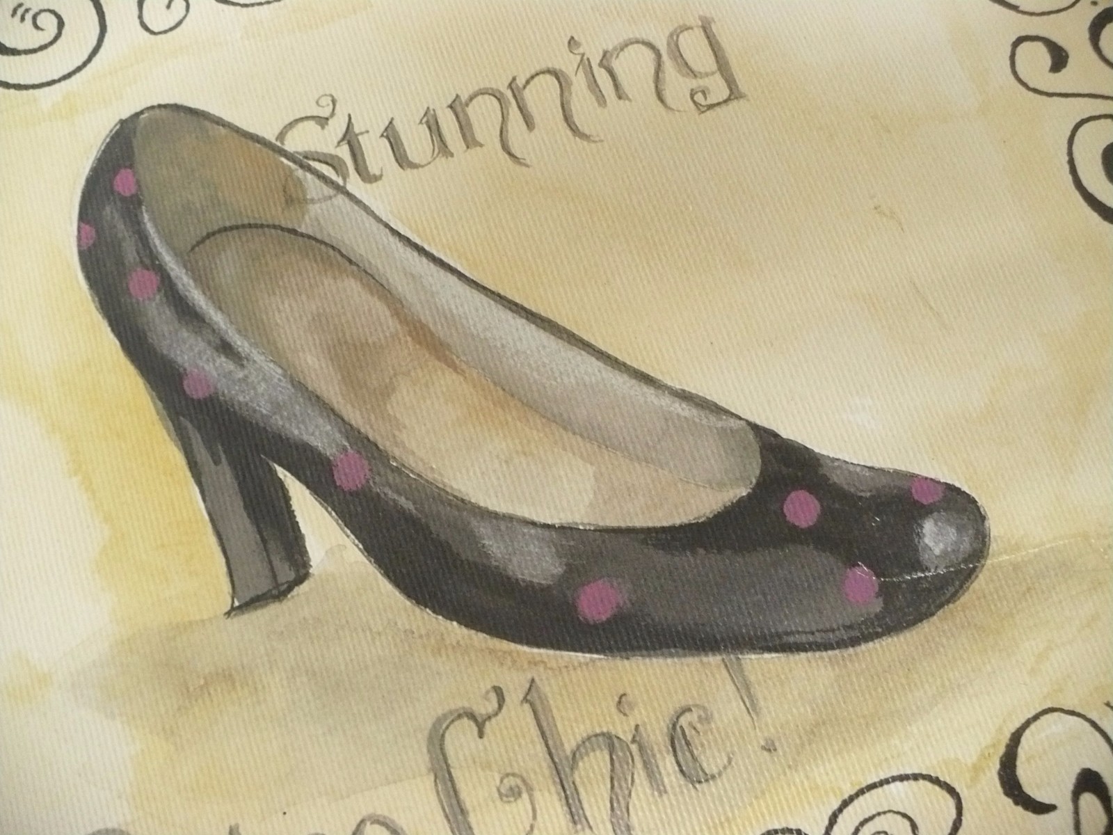 High Heel Themed Wall Decor