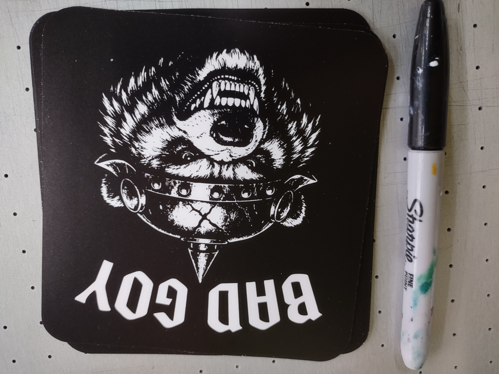 BAD GOY Assorted Stickers – Wolf, Skull, Bear, Eagle