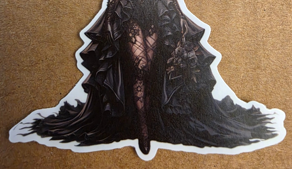 Halloween Sticker Girl Witch Vampire Ghost Gothic Punk Emo Steampunk Anime Manga