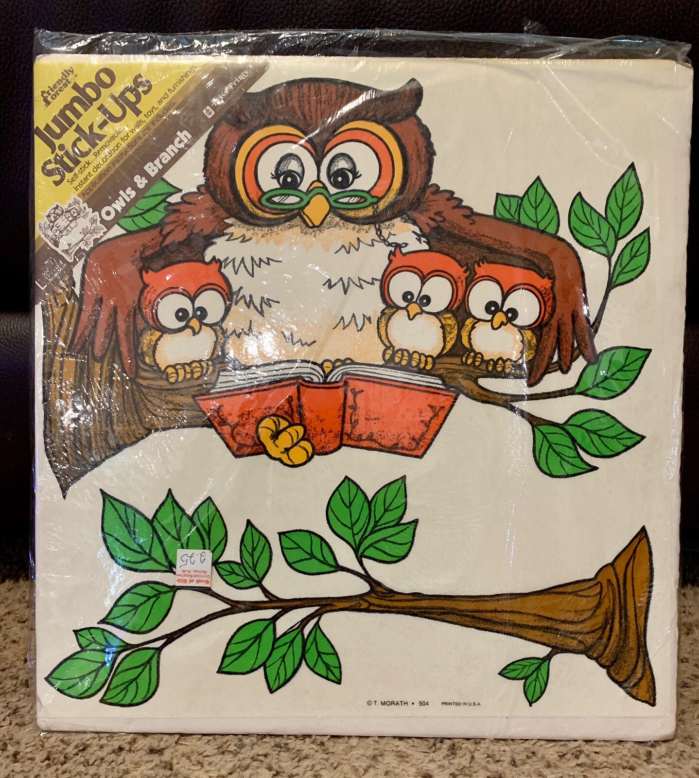 1980's Priss Prints Room Decorations Wall Decals Vintage