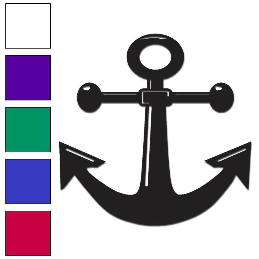 Anchor Boating, Vinyl Decal Sticker, Multiple Colors & Sizes #6119