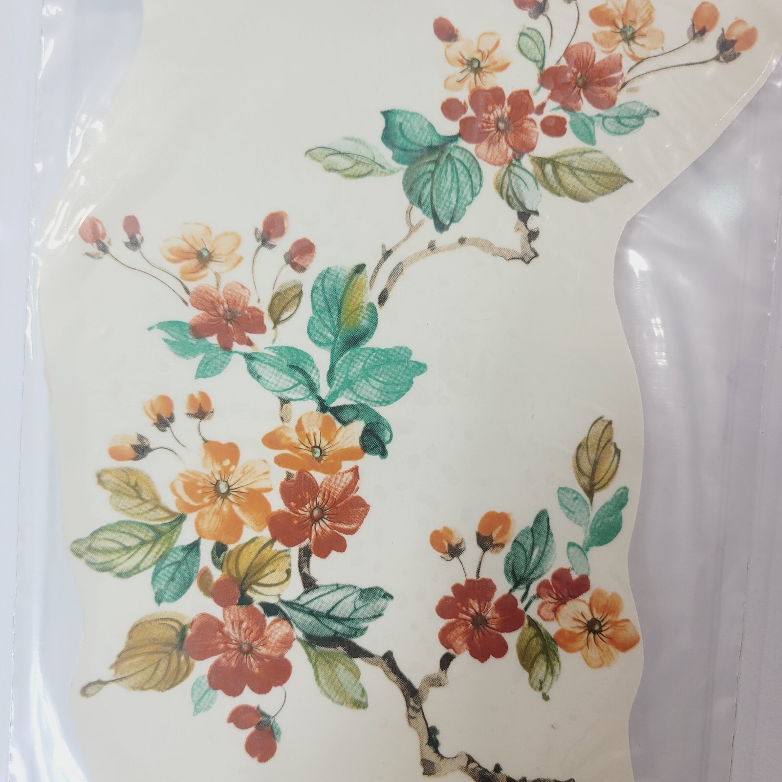 Color Brite Water mount decal floral 1 pc cherry blossom branch 7in