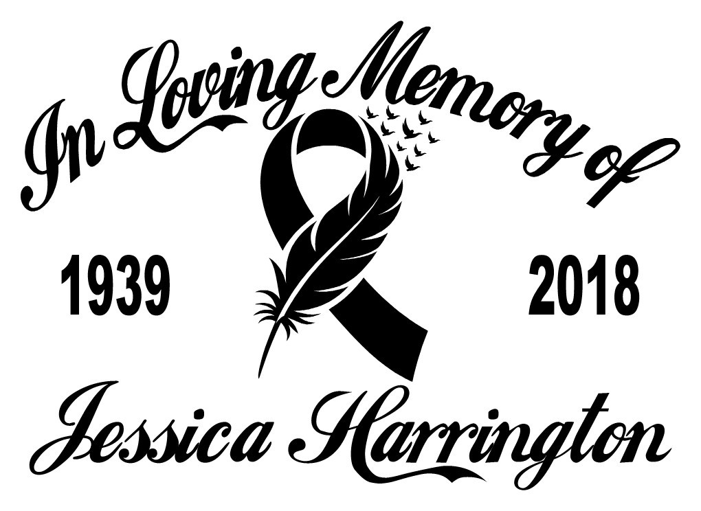 In Loving Memory Decal Cancer Ribbon Wings Bird Feather Car Vinyl Sticker Custom