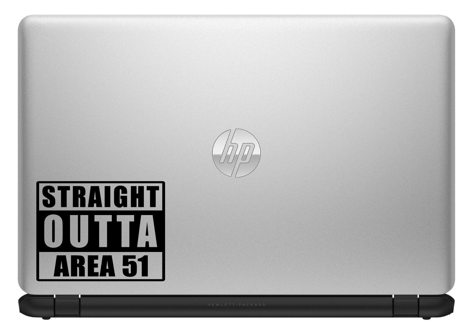 Straight Outta Area 51 Sticker Decal Nevada Alien UFO Car Truck Window Computer