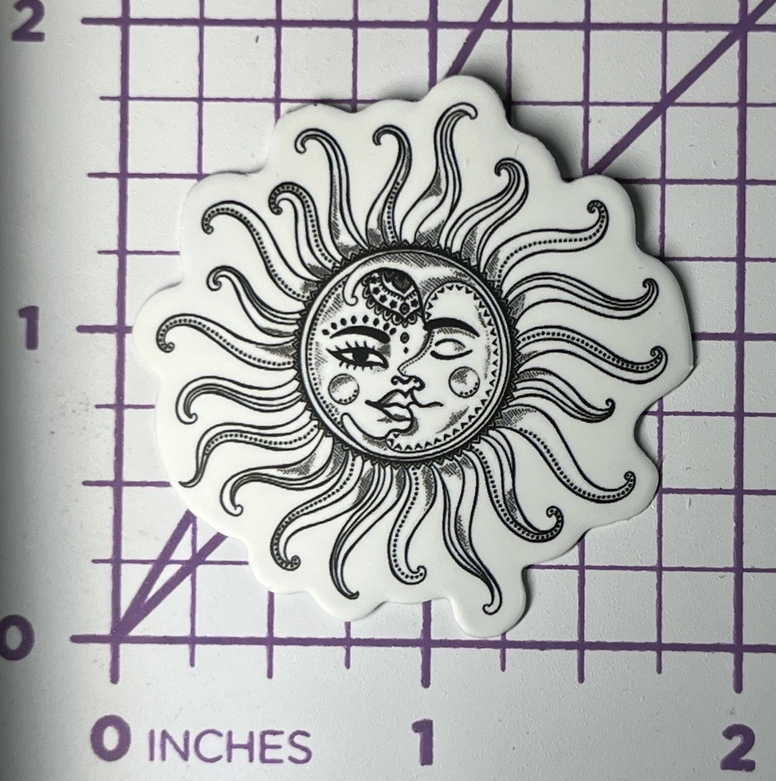 Celestial Sun Moon Within – Vinyl Sticker Decal Sticker Bomb Hippie Wanderlust
