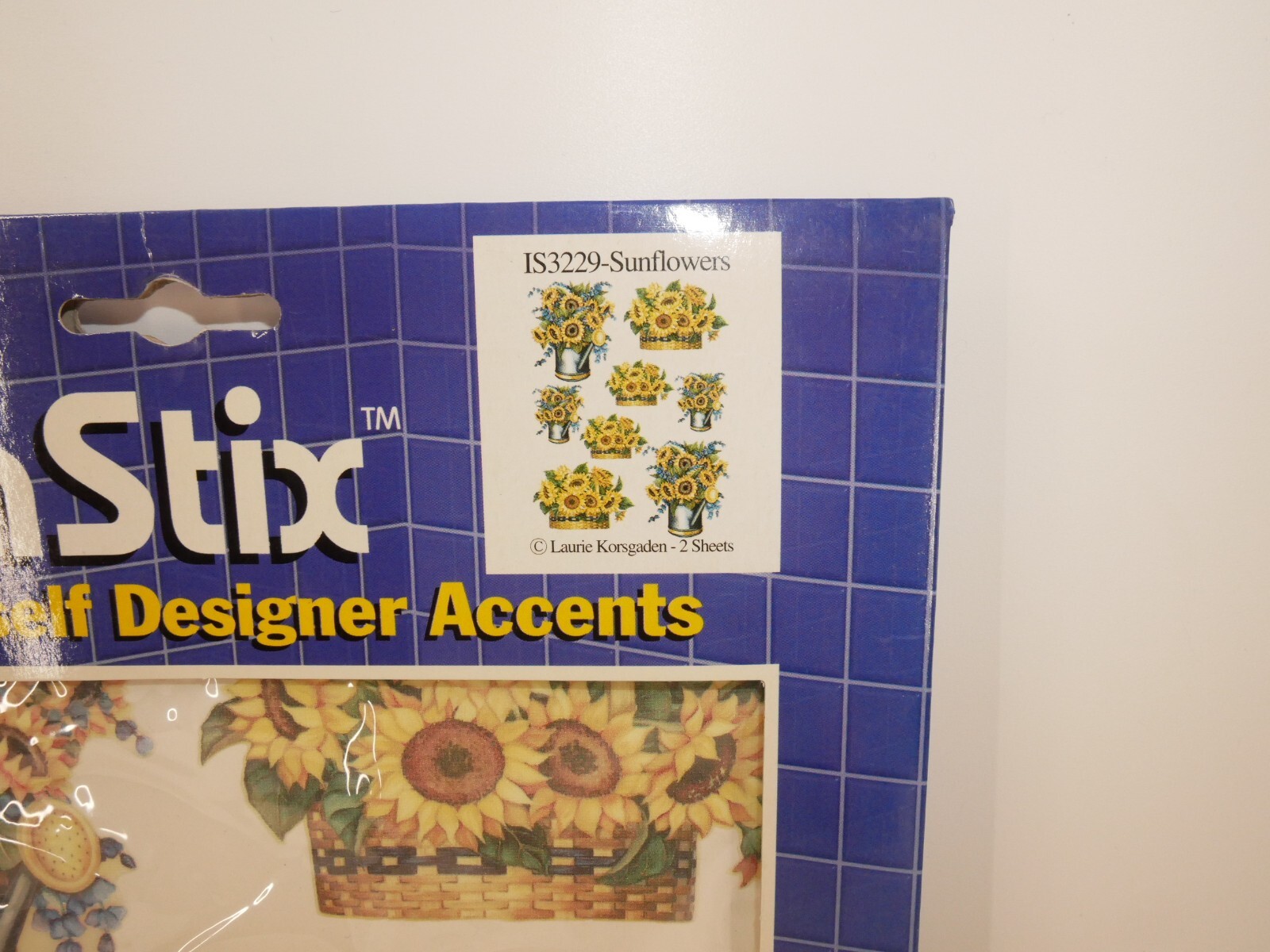 IdeaStix IS3229- Sunflowers Do-It-Yourself Designer Accents- Self-Adhesive