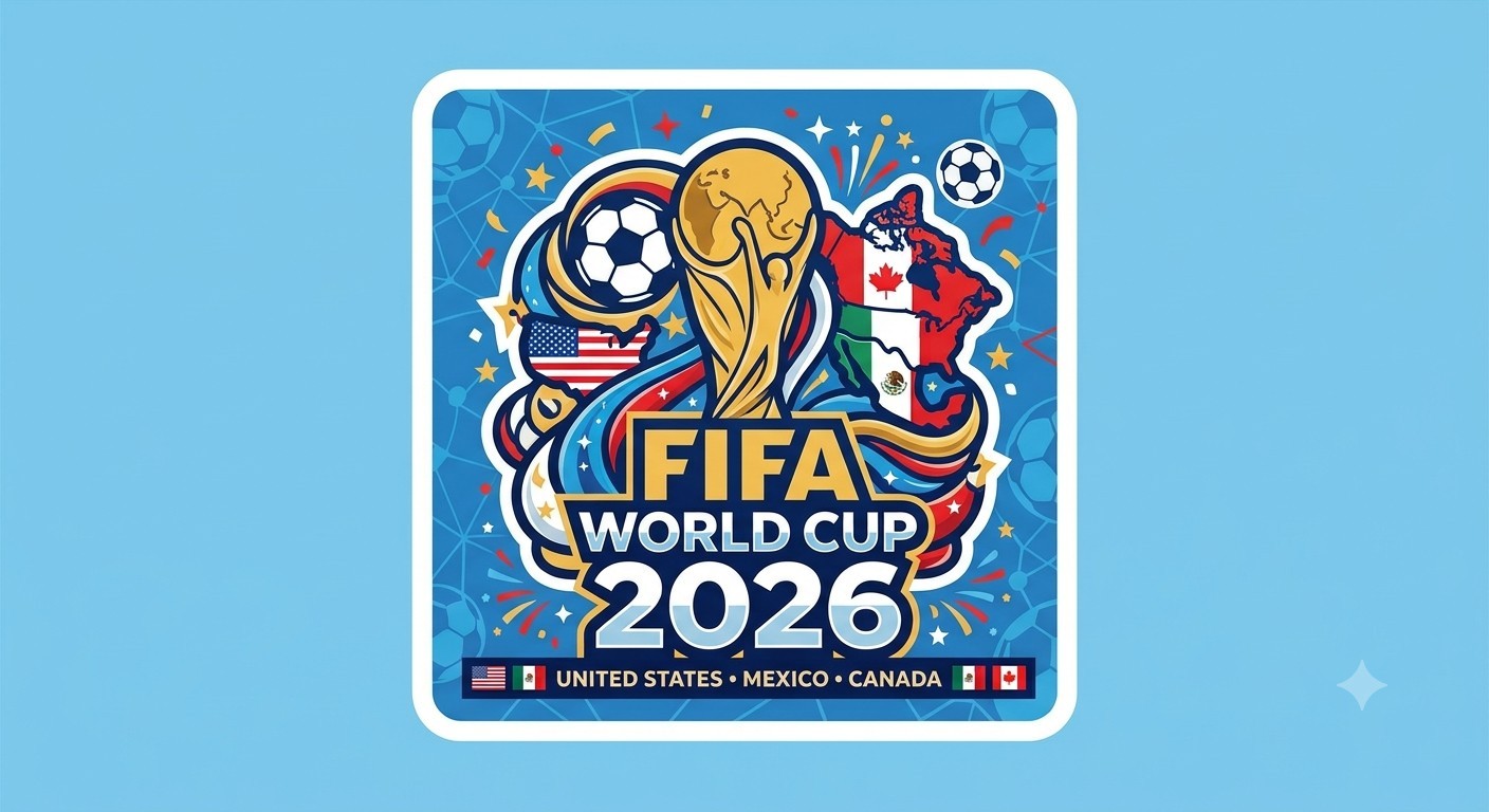 Fifa World Cup 2026 Sticker Decal Phone Laptop Journal