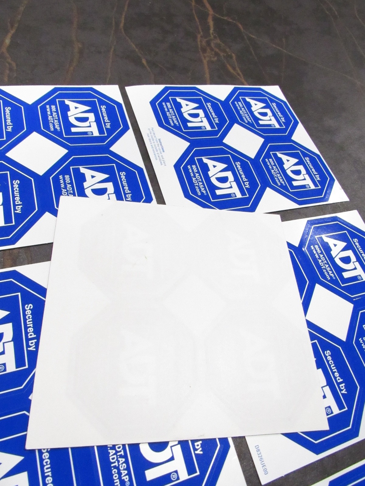 NEW LOT ADT Security Stickers 24 Decals Home Protection Window Decals camera 6