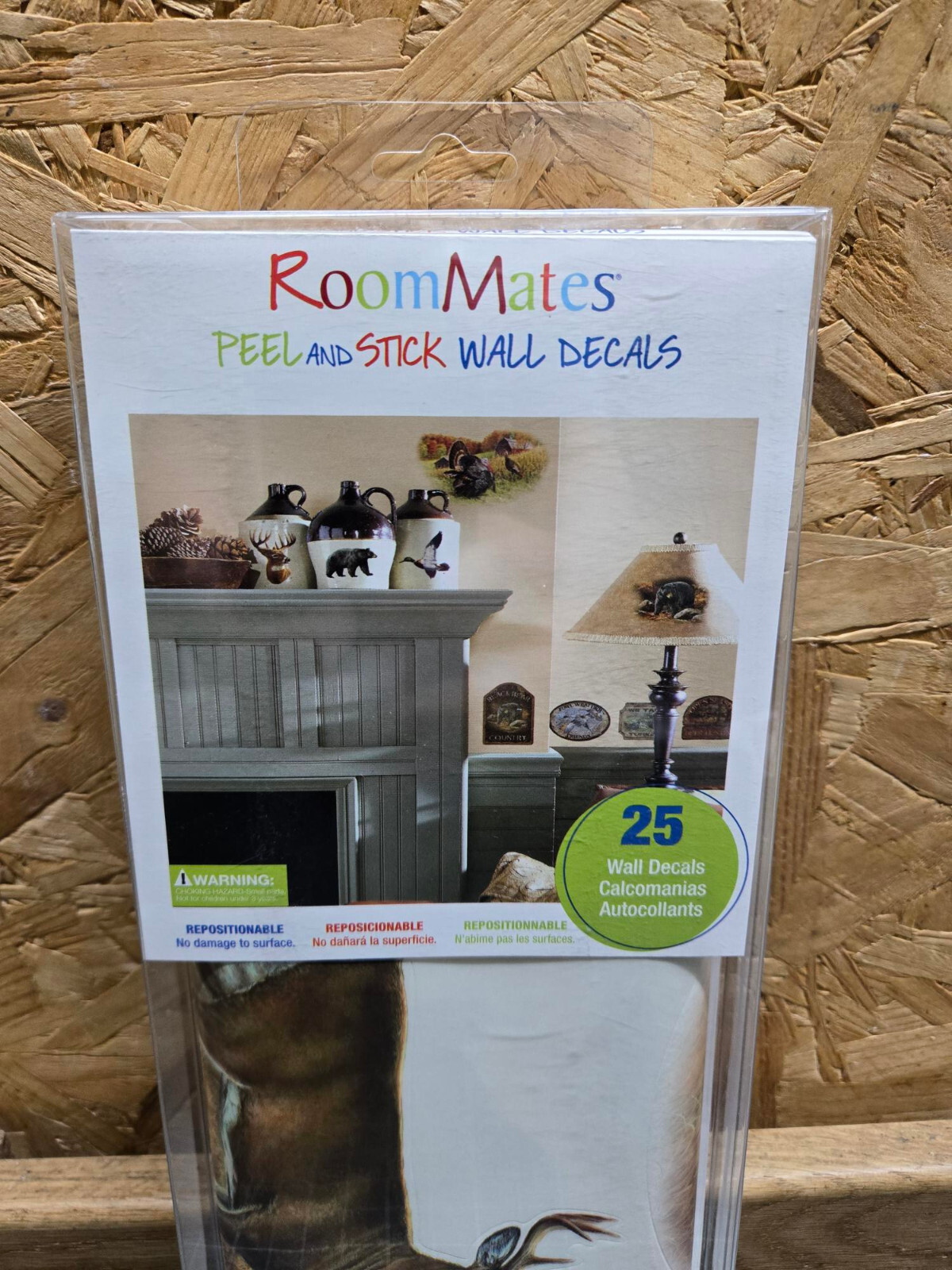 Hunting Wall Stickers Wildlife Peel & Stick Wall Decals Cabin Decor RMK1071SCS