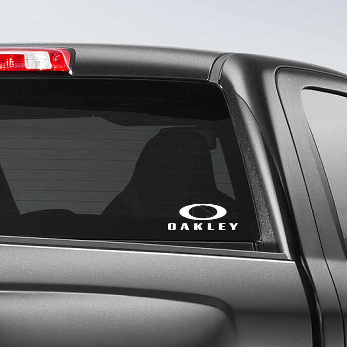 Oakley Sunglasses Display Logo Vinyl Decal Window Sticker for Car Truck