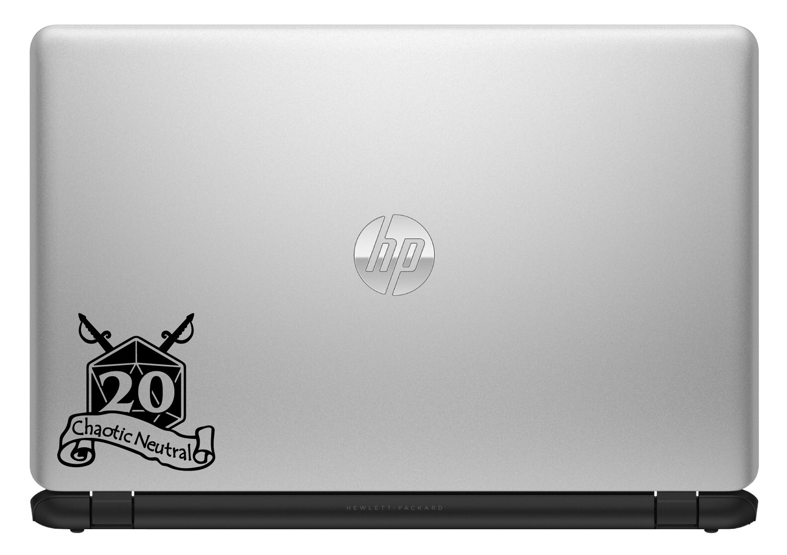 Chaotic Neutral D20 Vinyl Sticker Decal Gaming RPG TTRPG Role Play Car Laptop