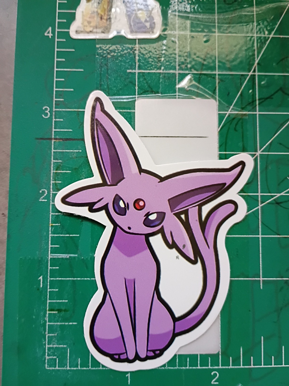 POKEMON STICKER X ESPEON D20 3X3 INCHES STICKER X VYNIL DIE CUT HIGH GLOSS X