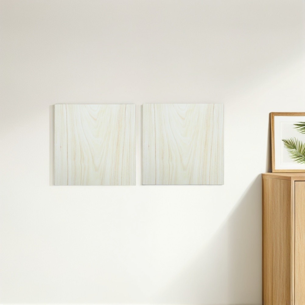10 Pcs Wood Grain Tile Stickers Peel and Wall Adhesive Backsplash