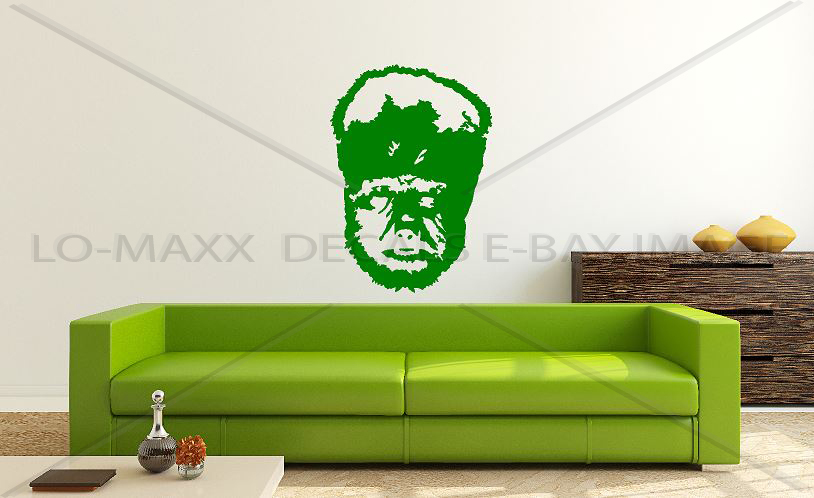 Wolfman Monster Art Spooky Cool Scary Movie Horror Classic Die Cut Vinyl Decal