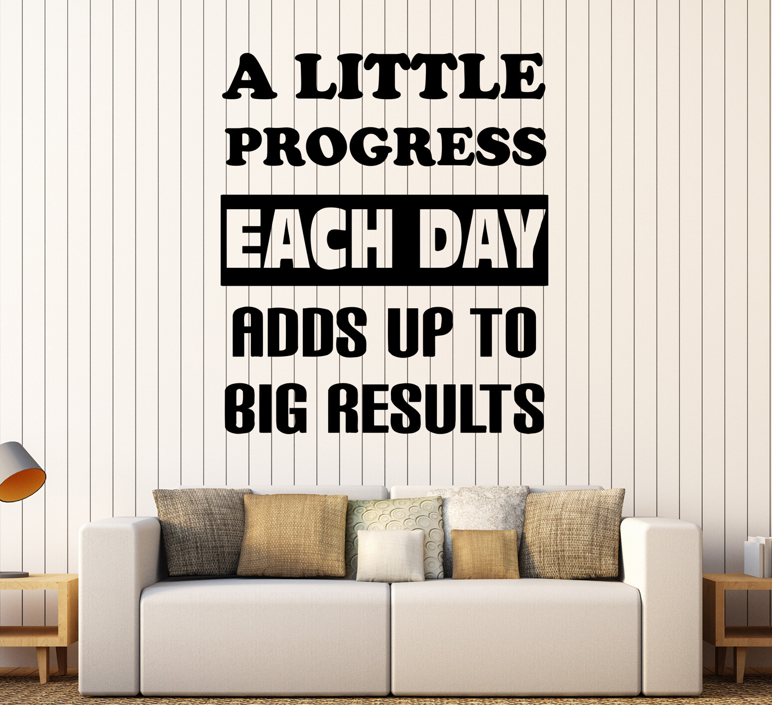 Wall Decal Inspirational Motivational Lettering Quote Vinyl Sticker (ed1874)