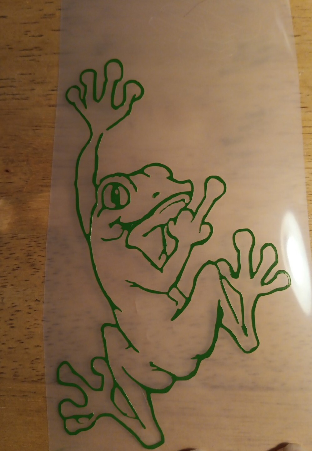 Frog Decal