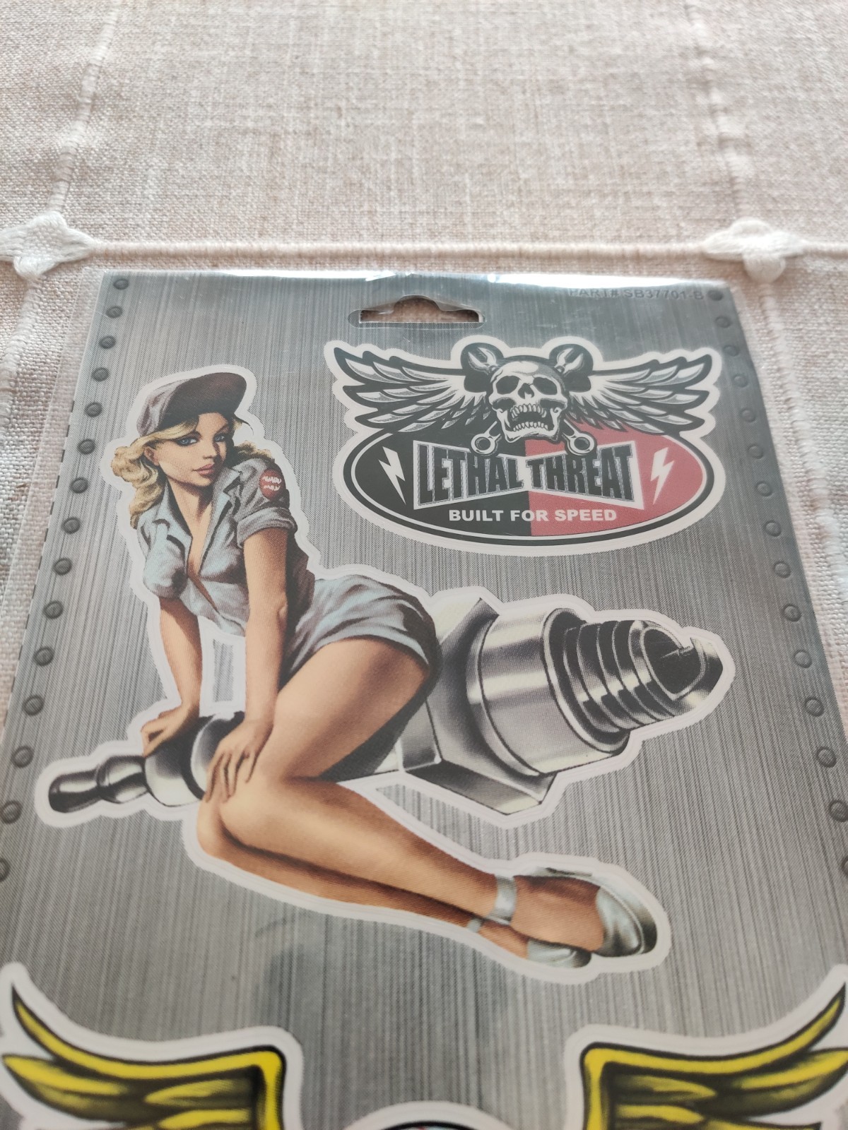 NEW LETHAL THREAT HOT ROD SERIES 13-PACK VINYL DECALS STICKERS SB37701