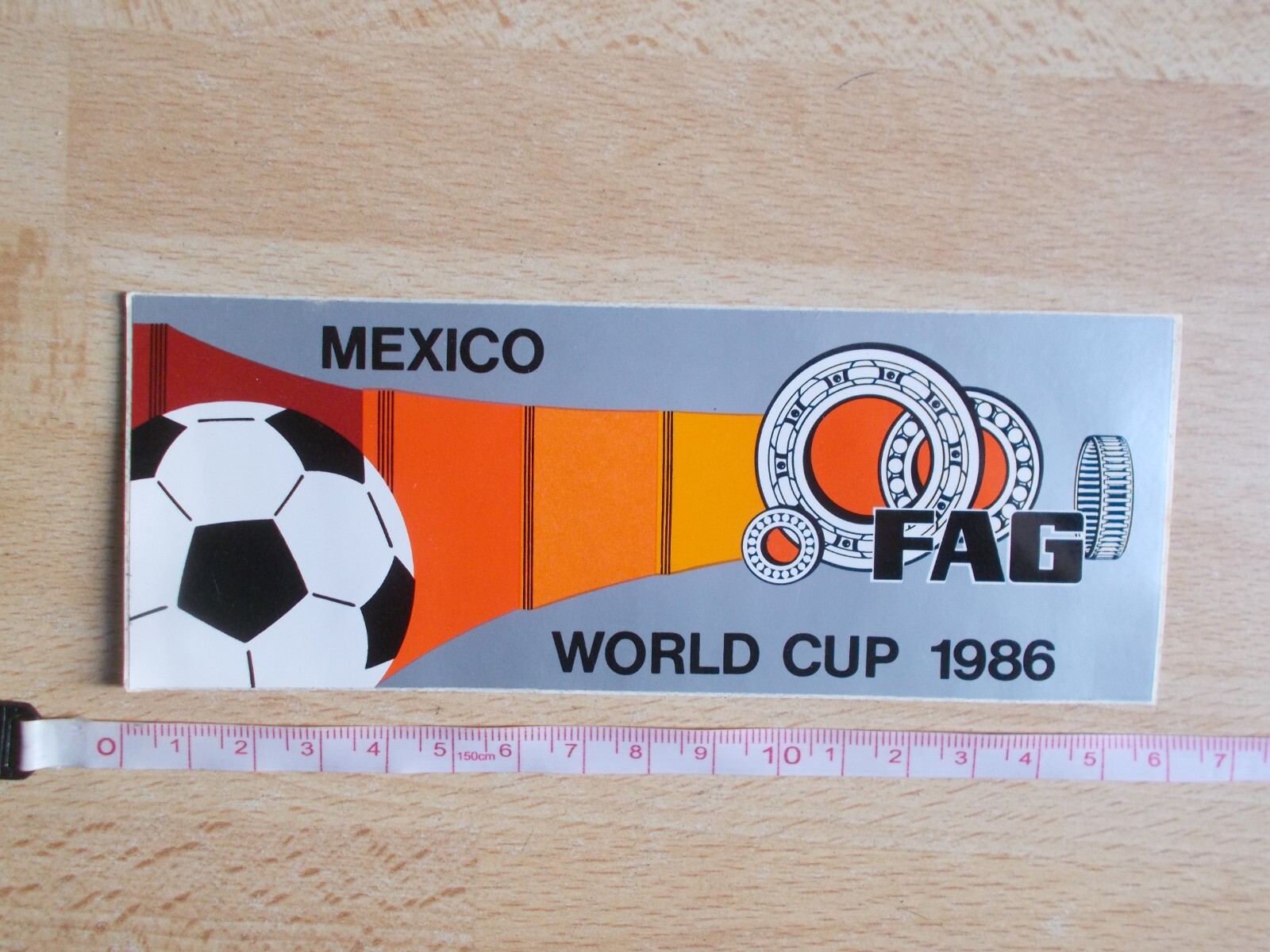 Sticker Soccer – Mexico World Cup 1986 – FAG