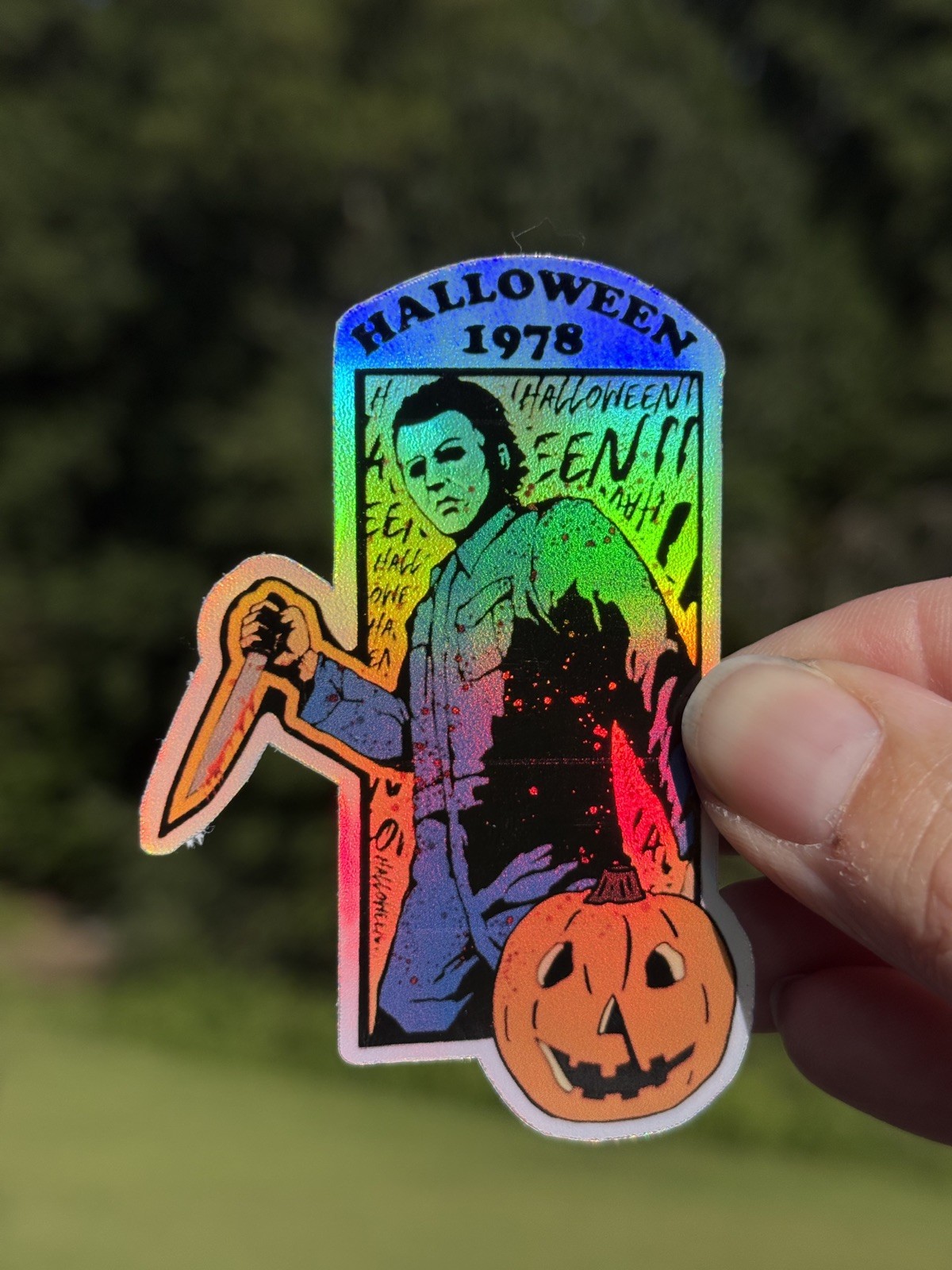 Monster classics Frankenstein it’s alive Waterproof Holographic Sticker