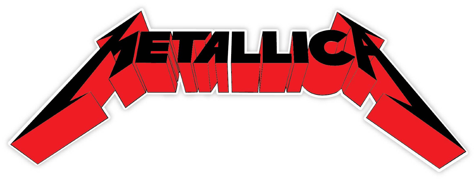 METALLICA Sticker Decal *2 SIZES* Vinyl Bumper Window Wall