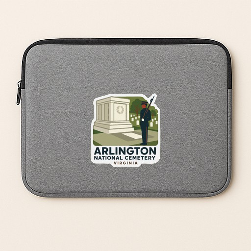 Arlington National Cemetery Virginia Iron On Heat Transfer Vinyl HTV Symbolic