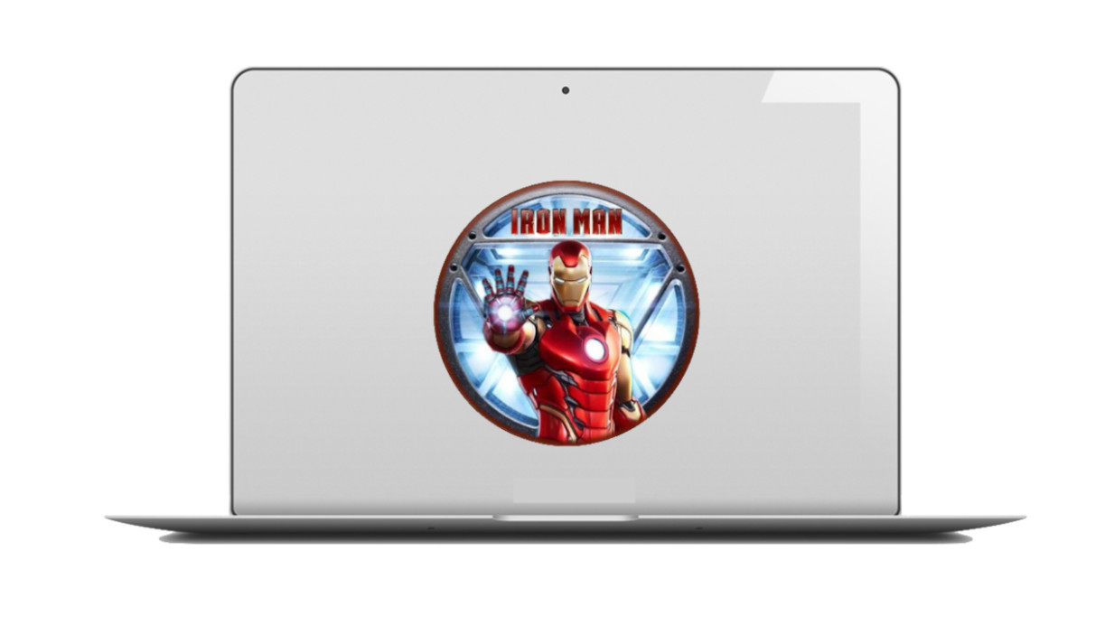 Avengers – Iron Man (2025) – 4" Vinyl Decal Car Cooler Laptop Truck Trailer Bar