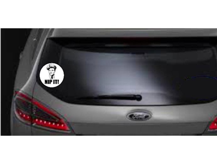 Andy Griffith Show – Barney (Nip It) – 4" Vinyl Decal Car Cooler Laptop Trailer