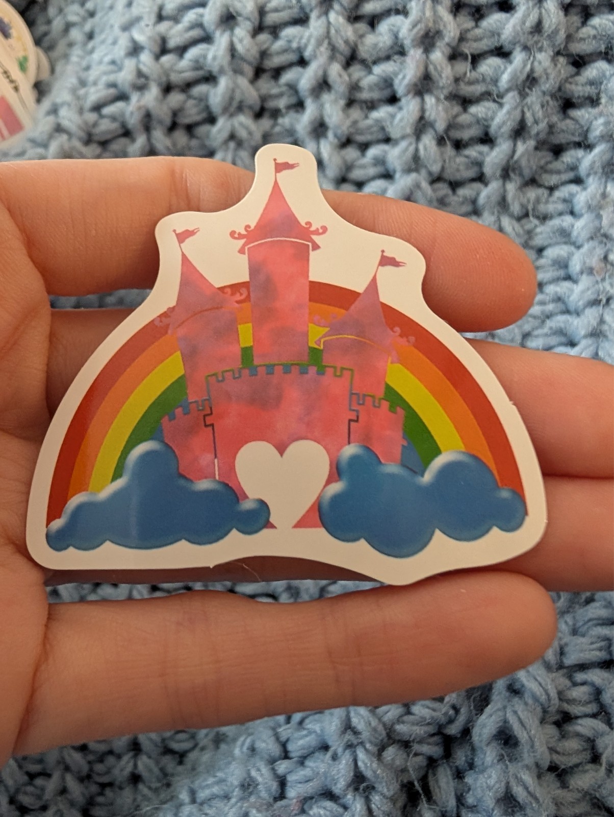Disney parks, Disneyland, Disneyworld, Castle, Cinderella, Vinyl Sticker
