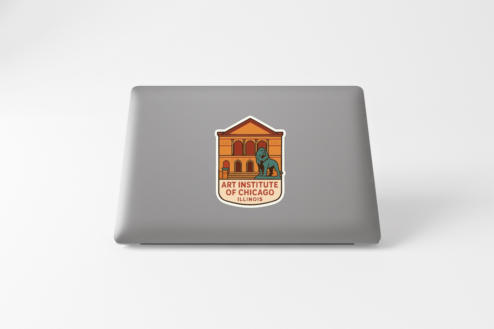 Art Institute of Chicago Illinois Sticker Decal Vinyl Die-Cut Symbolic Landmark