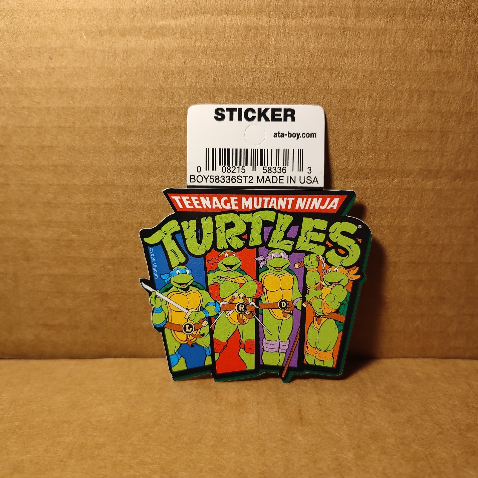 Teenage Mutant Ninja Turtles Die Cut Vinyl Sticker Official TMNT Collectible