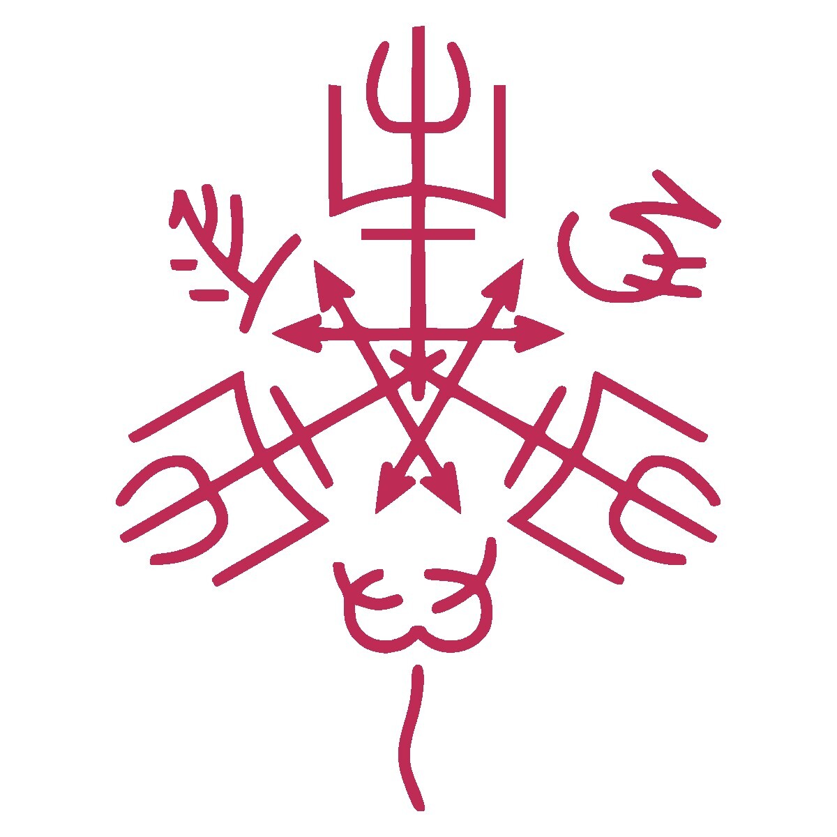 Purgatory Symbol Vinyl Decal, Supernatural Image