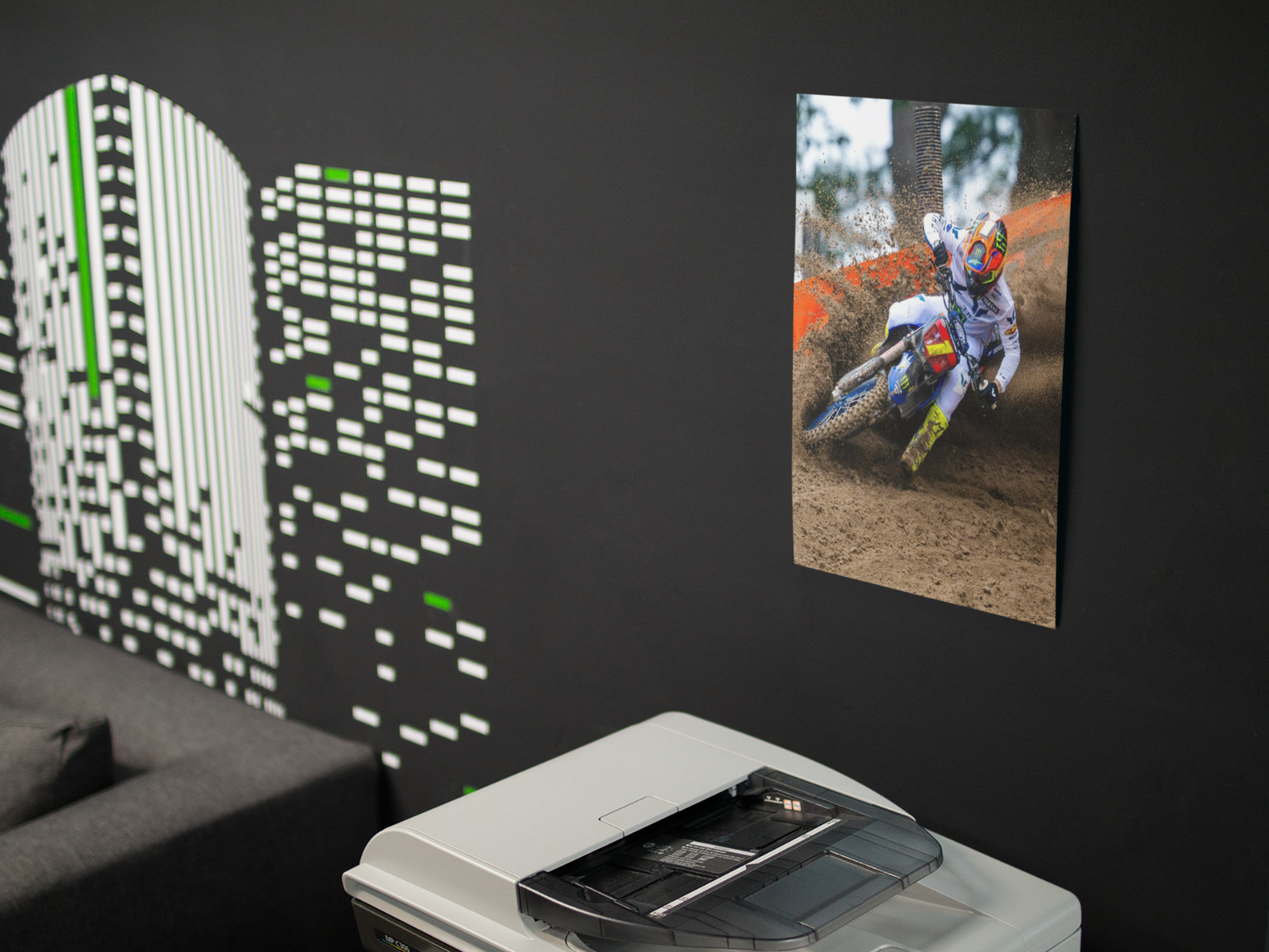 Haiden Deegan SOUTHWICK MOTOCROSS Wall Vinyl Decal Poster (Removable Adhesive)