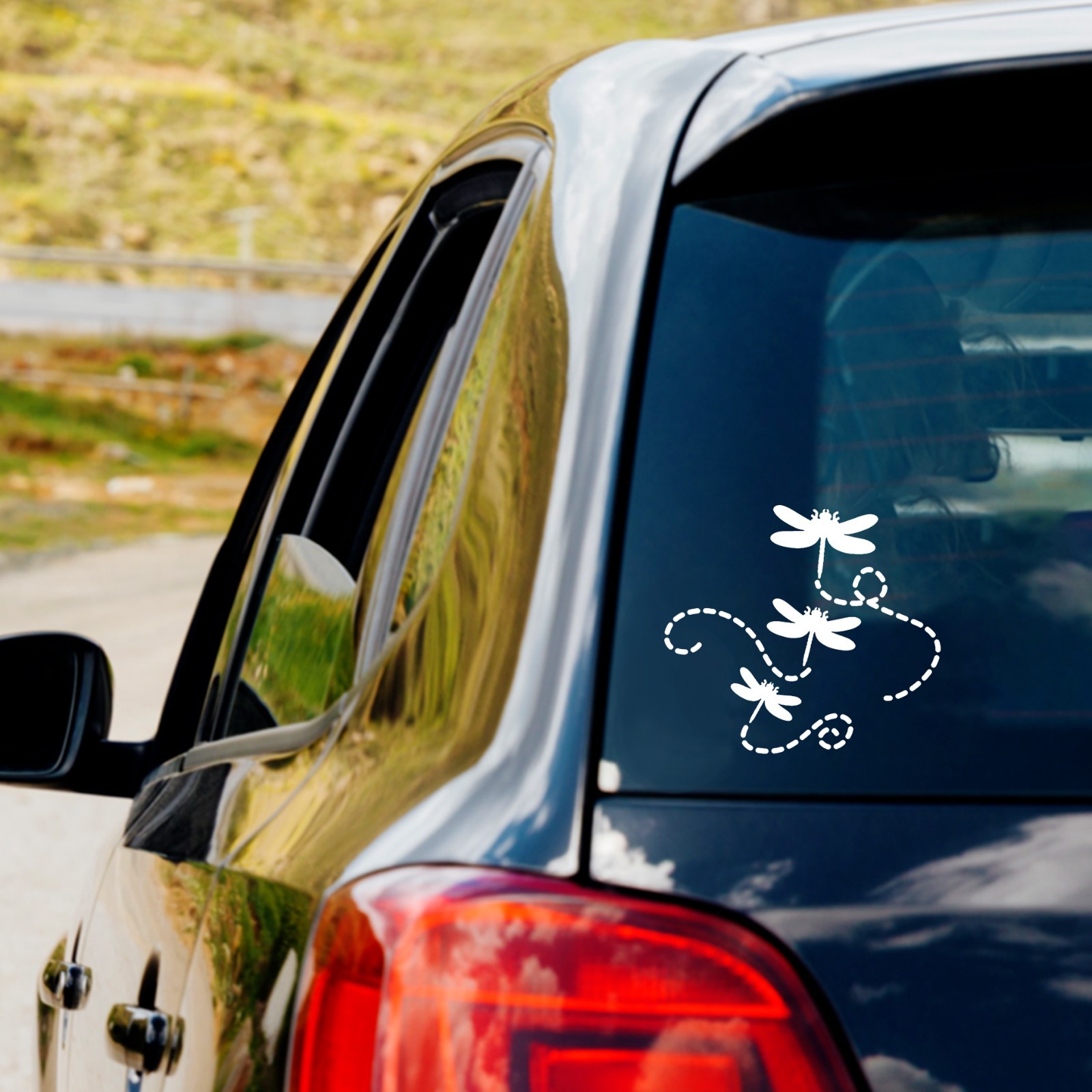 Dragonflies Vinyl Decal Sticker Car Truck Window Laptop Water Bottle Mug