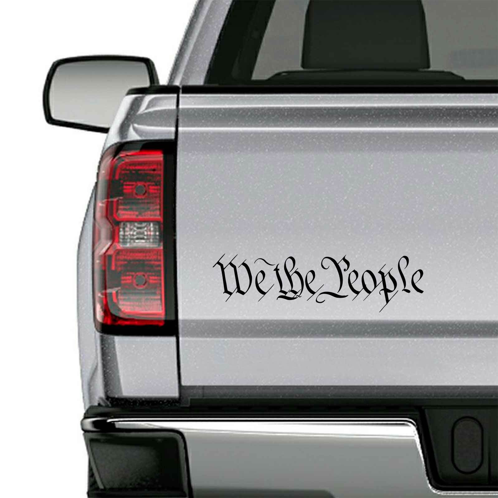 We The People Sticker Constitution 2nd Amendment Decal Patriotic USA America