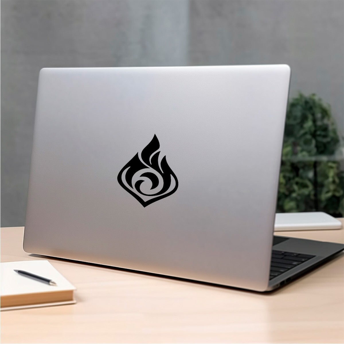 Genshin Impact Element Inspired Decal Vinyl Sticker Glass Office Gaming Room