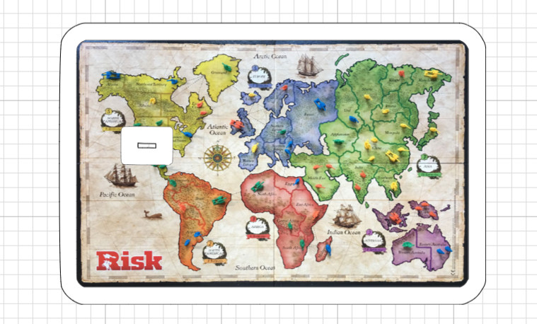Board Game Map Credit Debit ATM Card Skin Stickers Risk Candyland Ouija Clue US