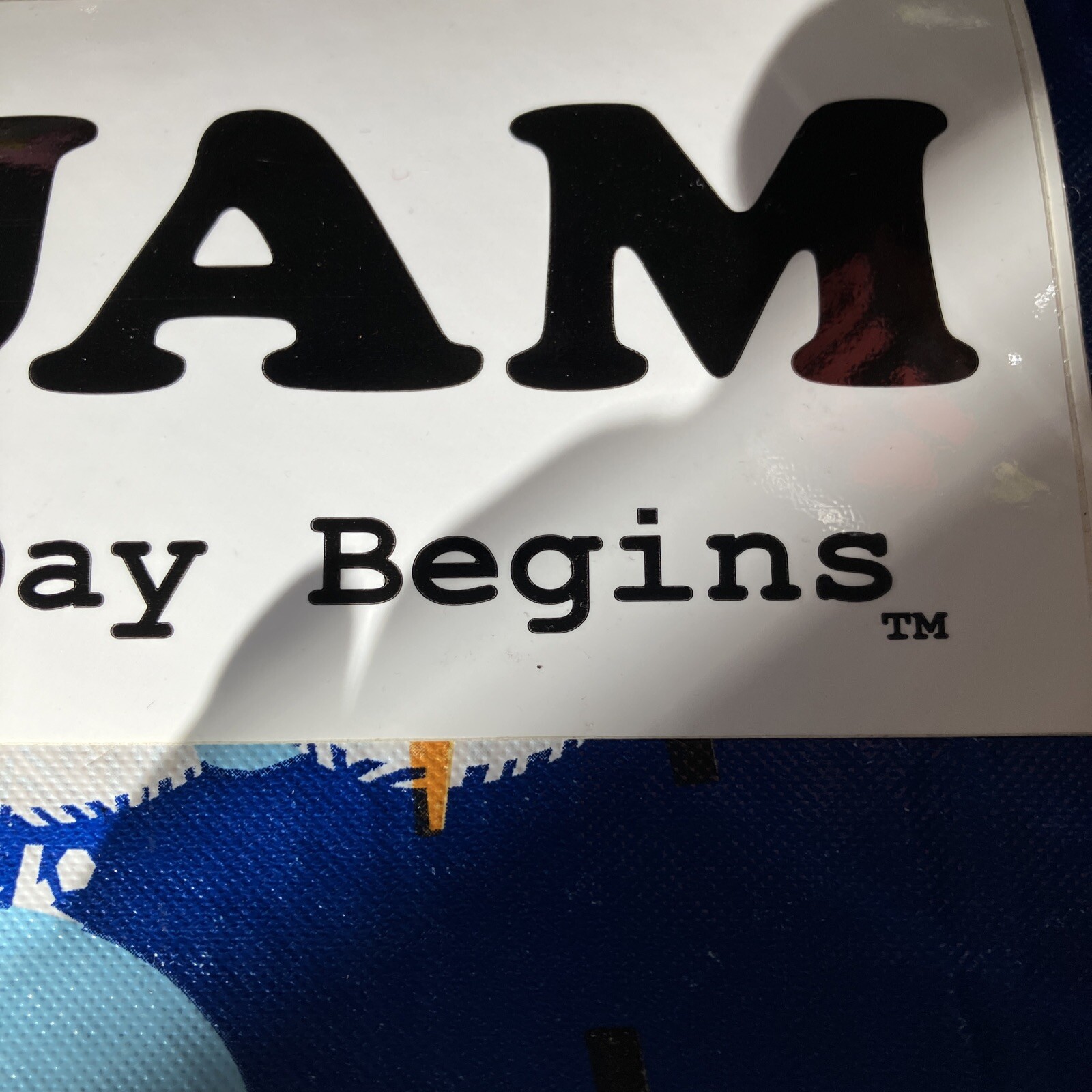 New I Love Guam Black & White Bumper Sticker With Small Pin Hole & Red Heart