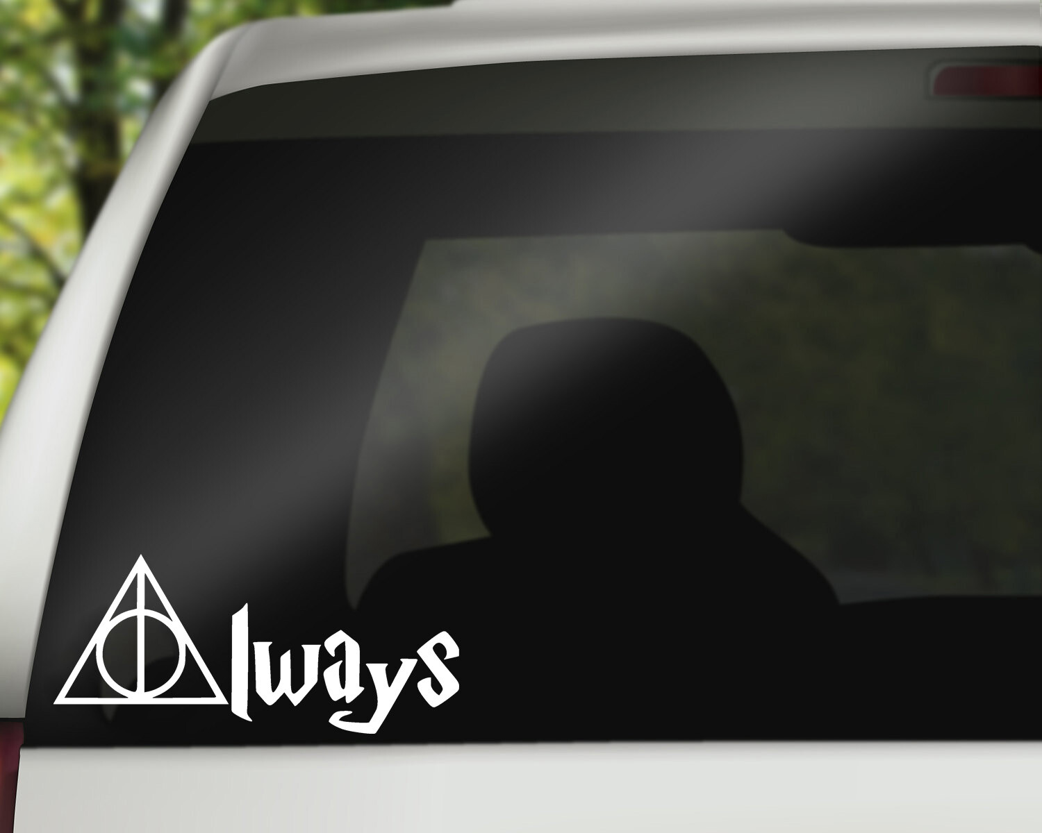 Always Deathly Hallows Harry Potter Vinyl Decal *FREE Shipping*