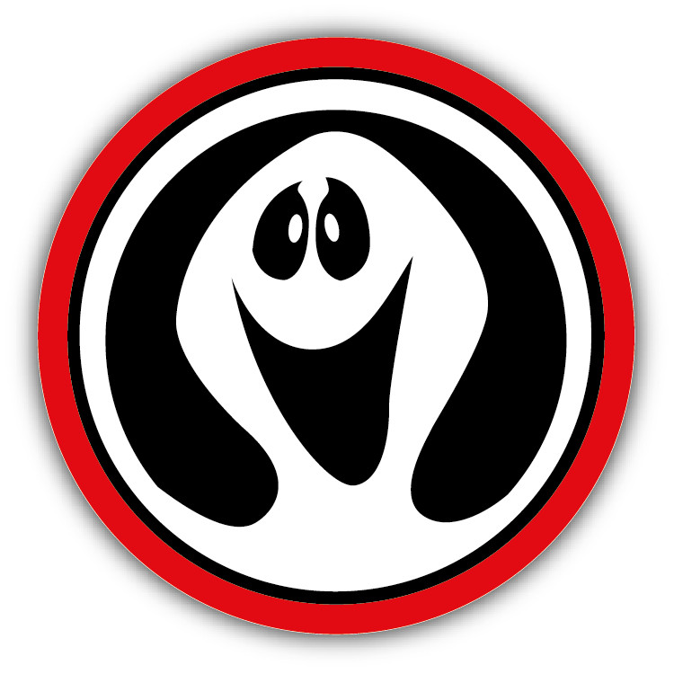 Ghostbusters Cartoon Car Bumper Sticker Decal 5"x 5"