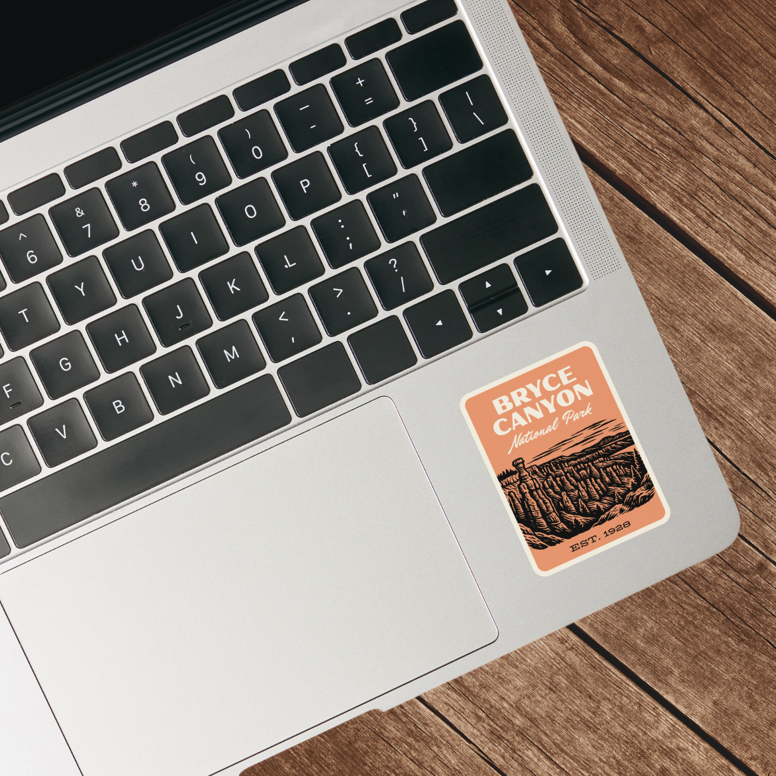 Bryce Canyon National Park Sticker Utah – Retro 1960s Style Decal
