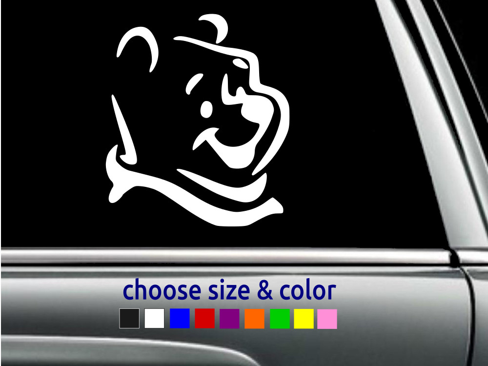 WINNIE THE POOH STENCIL Vinyl Decal Laptop Wall Car Sticker CHOOSE SIZE COLOR