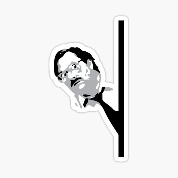 Office Space, Milton Waddams, Vinyl Die Cut Sticker