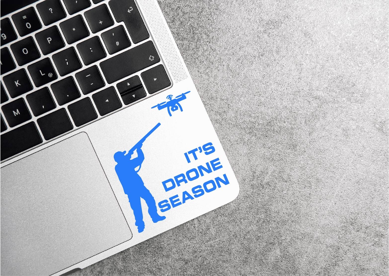 Drone Season Decal Sticker Hunter Shoot Anti Spy Privacy No Drones Zone USA