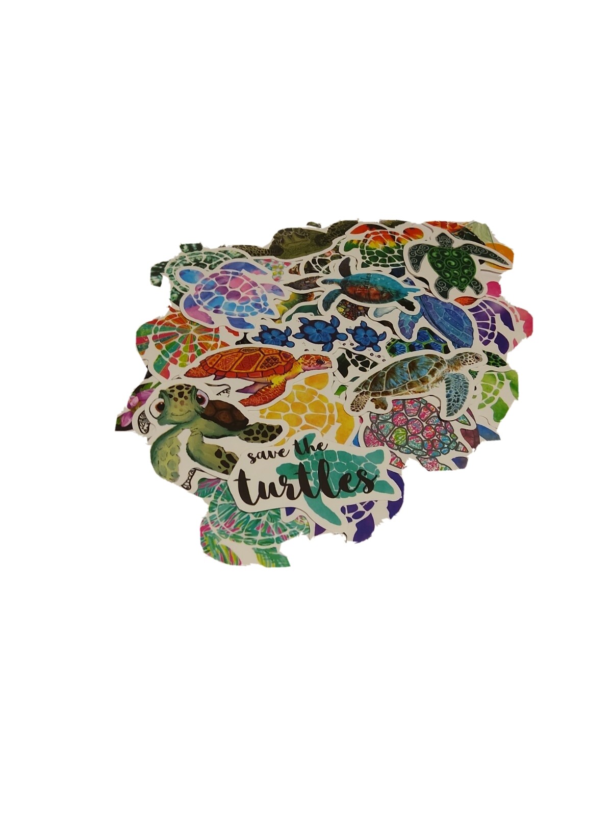 Save the turtles 50 pcs Stickers Cartoons Vinyl Snowboard Skateboard laptop