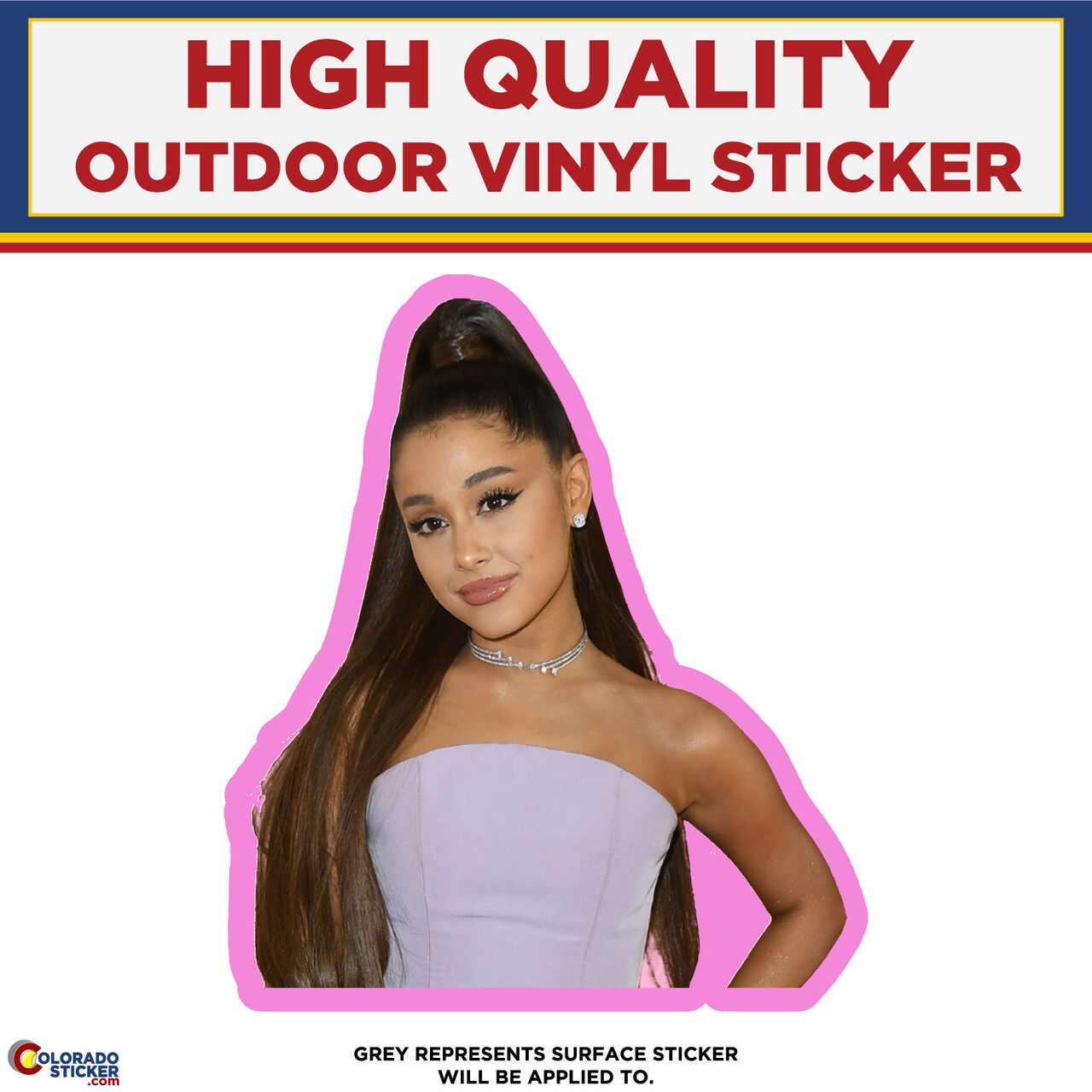 Ariana Grande, High Quality Vinyl Stickers