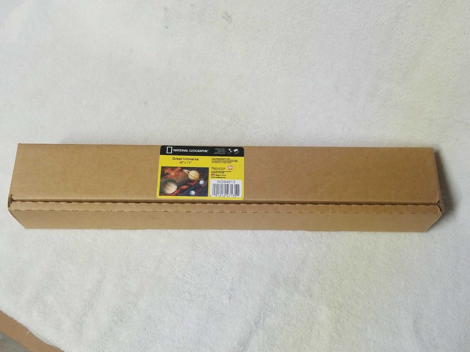 Brewster National Geographic Great Universe Wall Mural, 72-Inch x 48-Inch