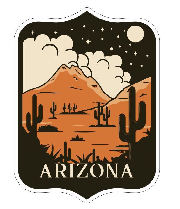 Arizona Sticker Decal A753