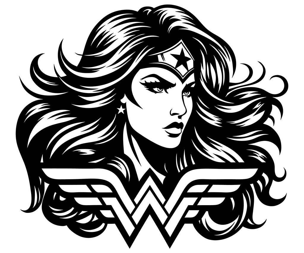 Vinyl Decal Car Truck Sticker Wall DC Justice League – Wonder Woman