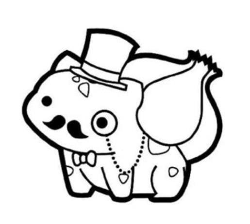 Pokemon Dapper Bulbasaur Vinyl Decal Die Cut